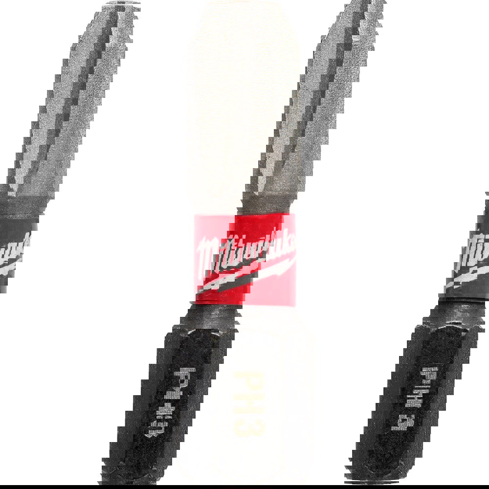 Phillips Screwdriver Bits; Point Size: #3 ; Drive Size: 1/4in (Inch); Overall Length (Inch): 1 ; Material: Steel